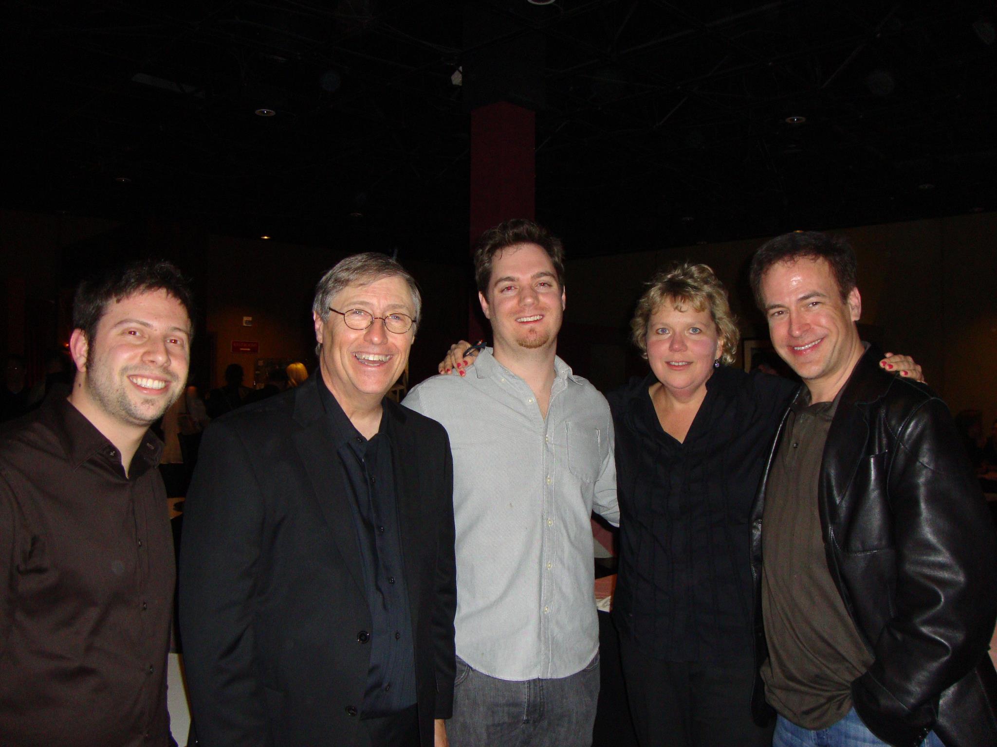 with Charlyn Bernal (ASCAP), Ron Jones (Family Guy), John Dickson (Burn Notice), and Matt Hutchinson