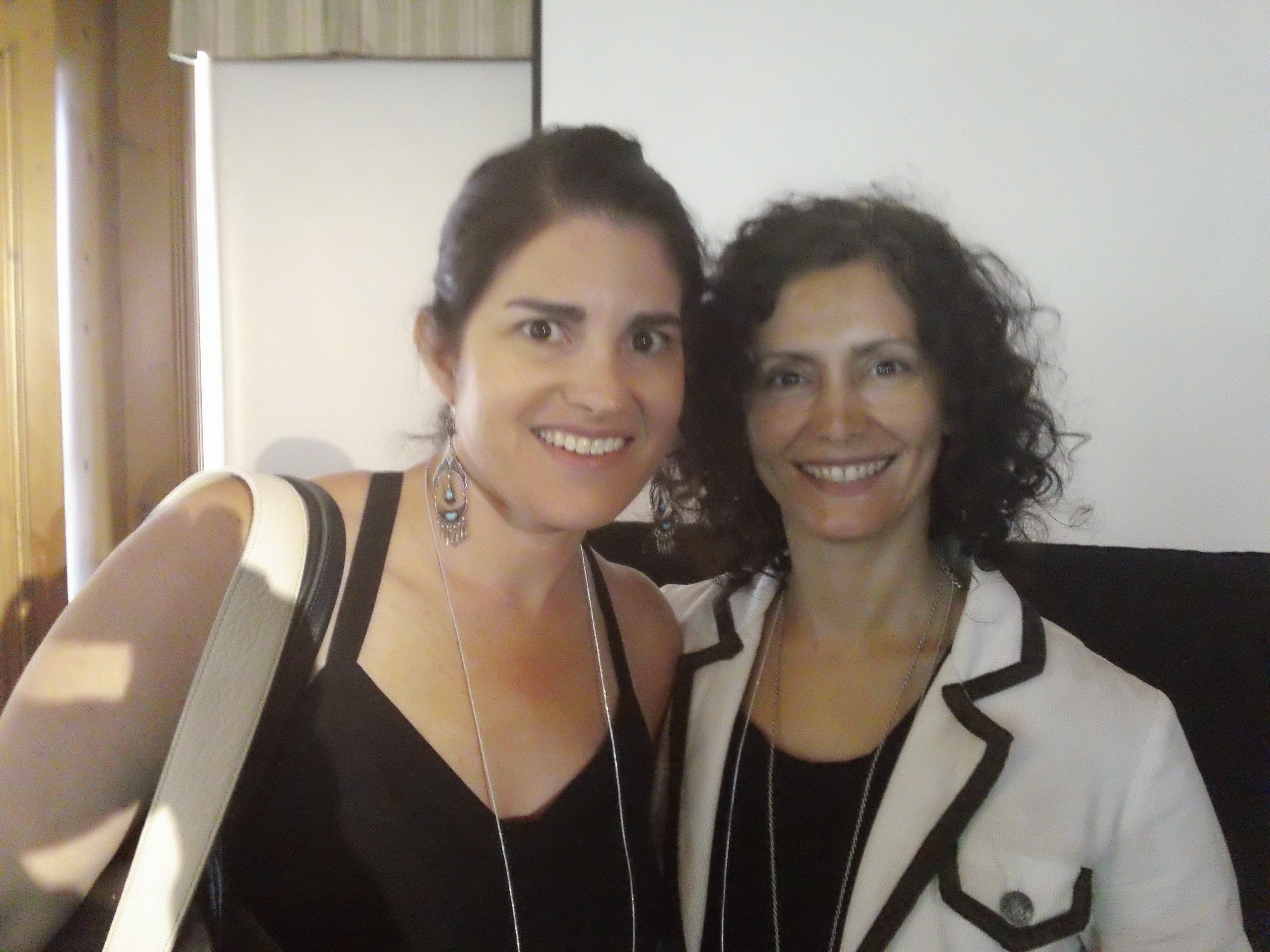 Ileana D Vasquez and Writer/Co-Executive Producer of American Horror Story, Jessica Sharzer