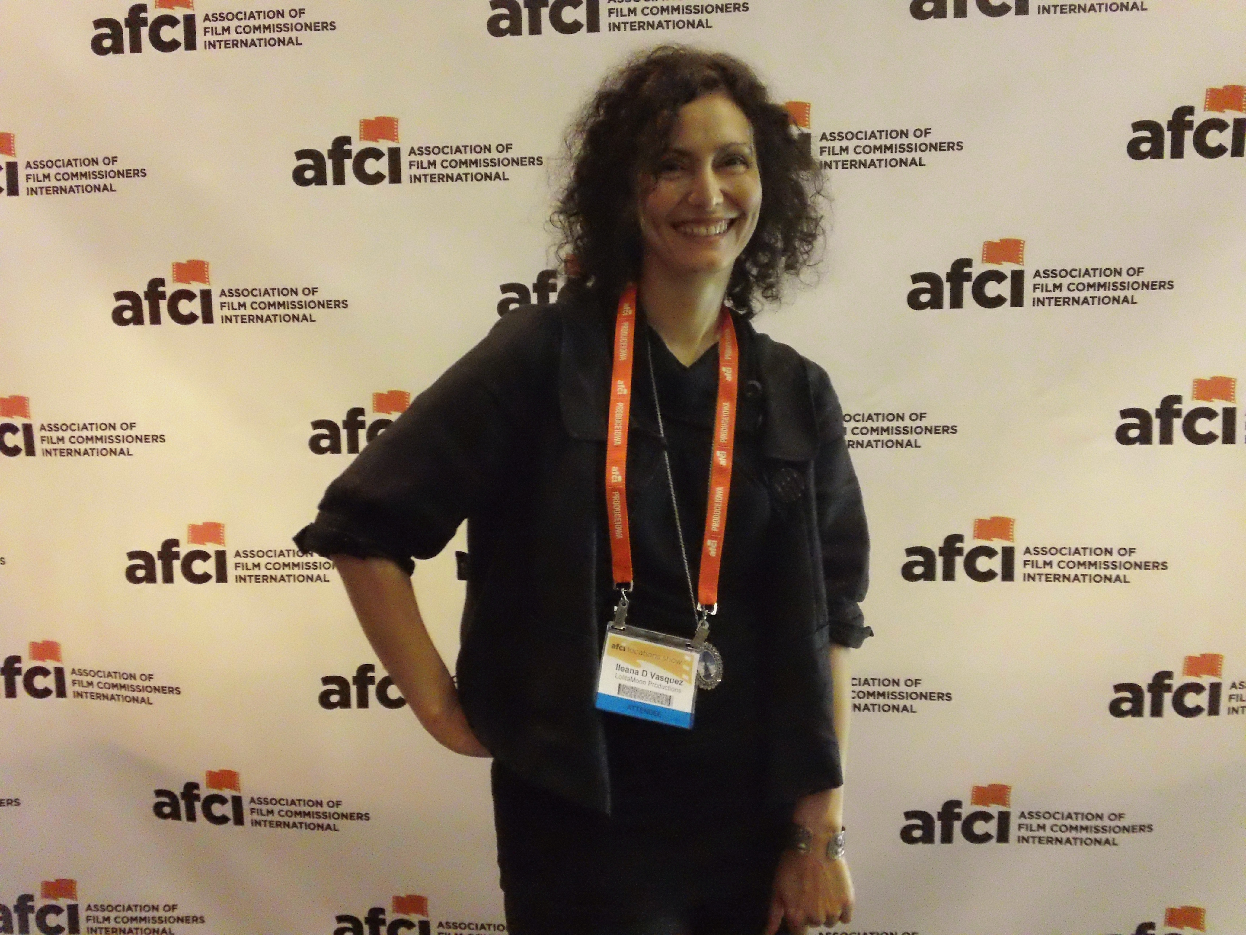 Ileana D Vasquez at the 2014 AFCI Conference