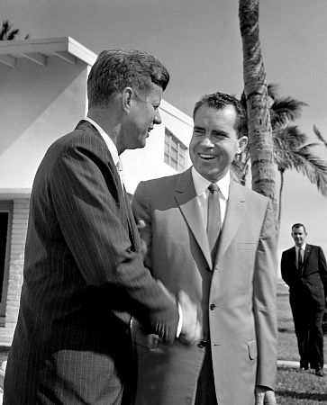 John F. Kennedy and Richard Nixon Florida 1960