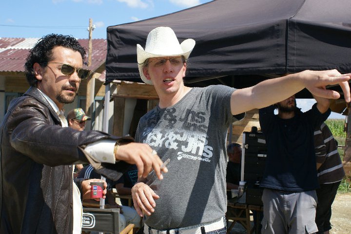 from the set of Shanghai Gypsy with director Marko Nabersnik