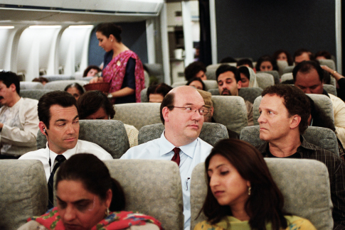 Still of Albert Brooks, John Carroll Lynch and Jon Tenney in Looking for Comedy in the Muslim World (2005)