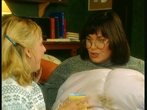 Still of Emma Chambers and Dawn French in The Vicar of Dibley (1994)