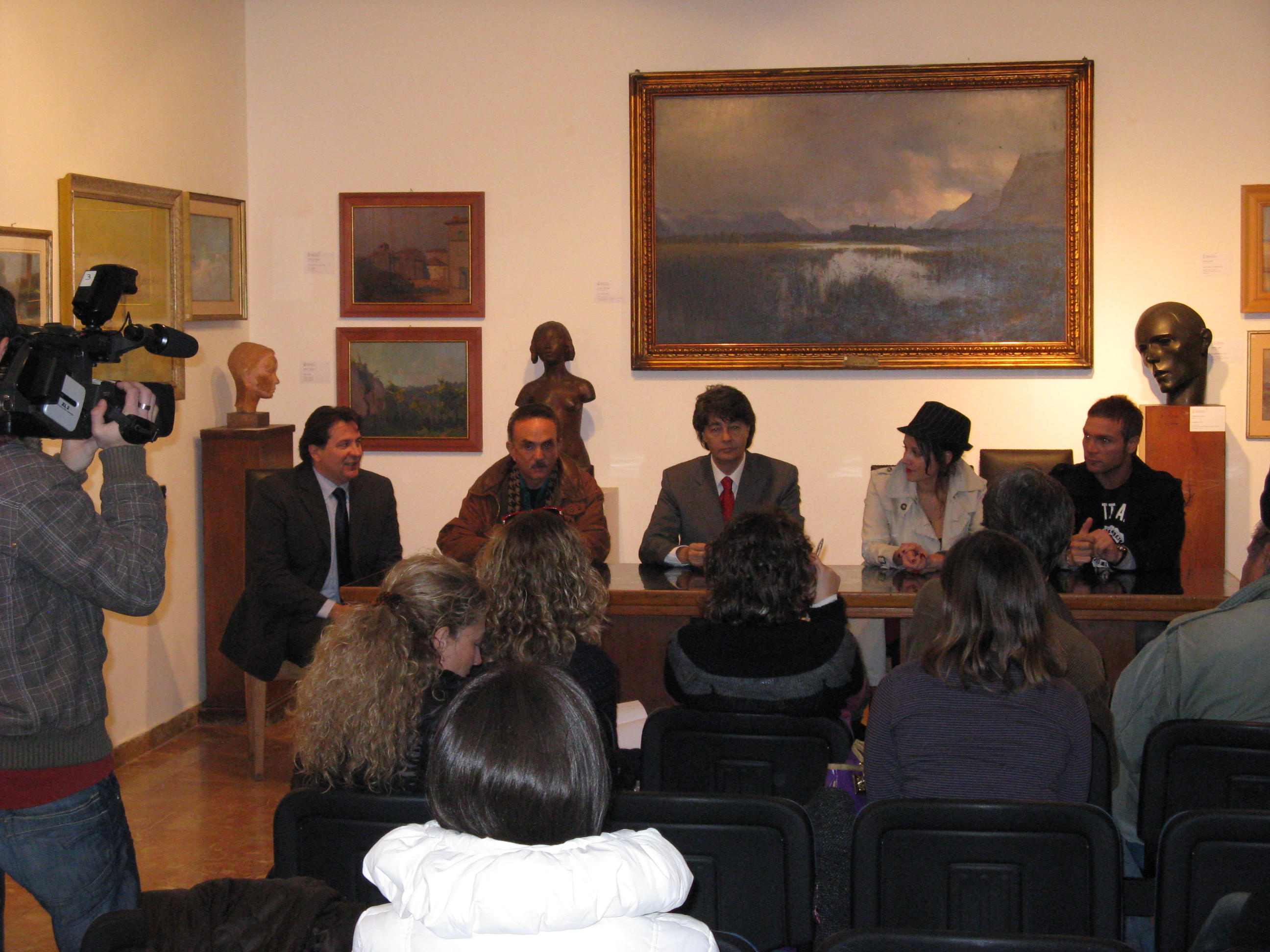 Rino Piccolo, Andrew Paolillo, Bruno Creo and Francesco Cippone press conference 