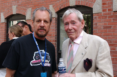 Peter O'Toole and Larry Clark