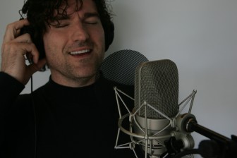 Singing in the Studio.