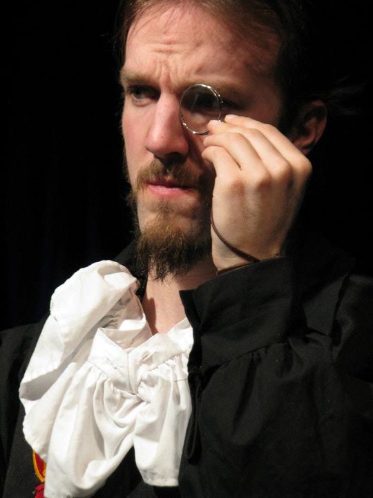 Karl Brevik as Sergei in the Show Trial (Stage Production)
