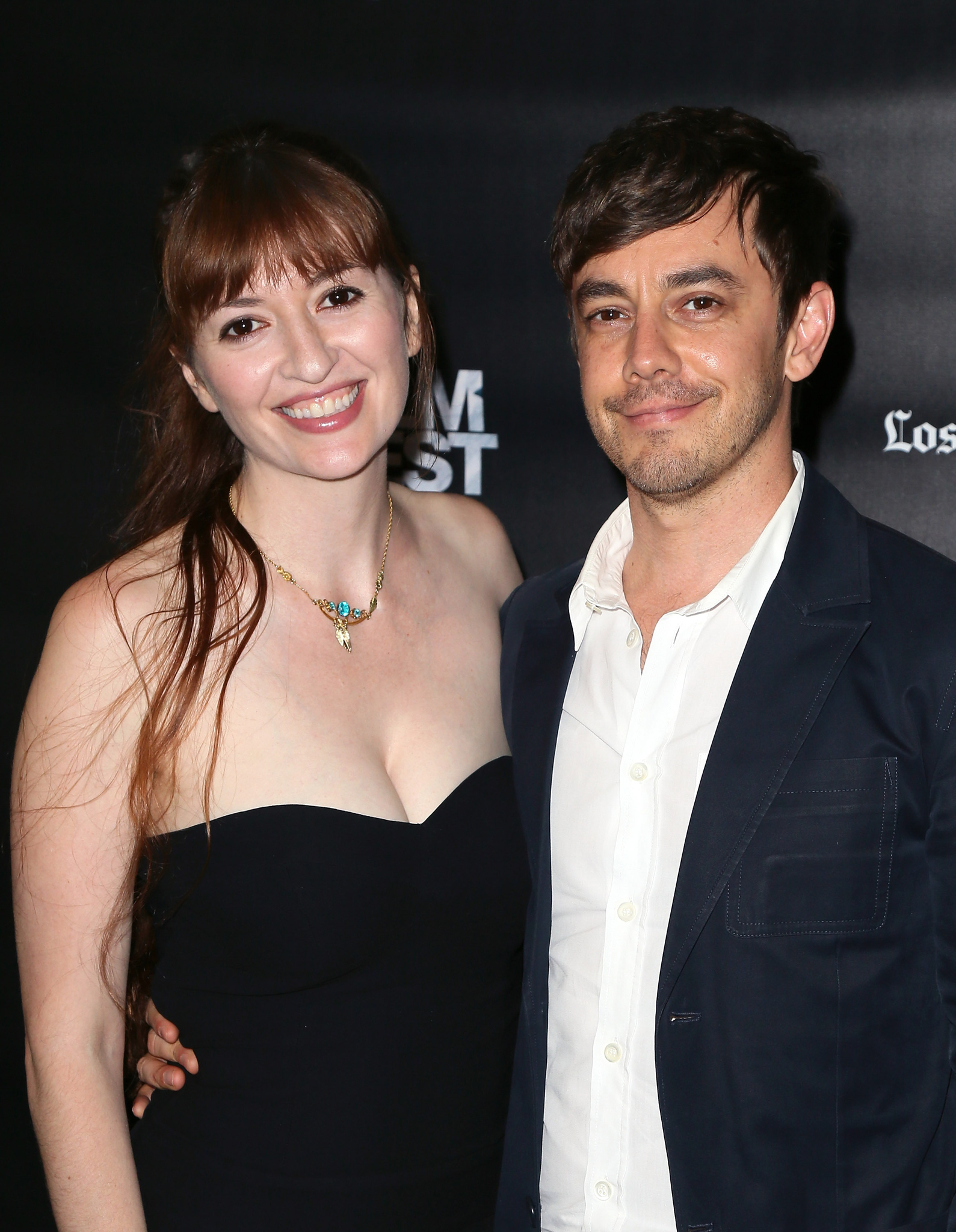 Jorma Taccone and Marielle Heller at event of The Diary of a Teenage Girl (2015)