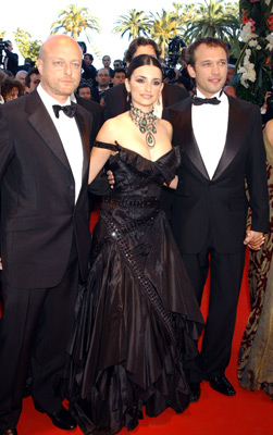 Vincent Perez, Penélope Cruz and Gérard Krawczyk at event of Fanfanas Tulpe (2003)