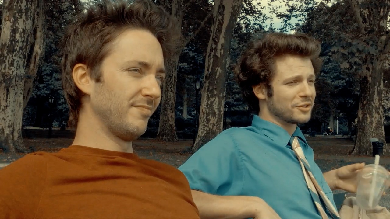 Still of Keith Chandler Jr and Miles G. Jackson in By The Dashboard Light - Promotional Featurette (2014)