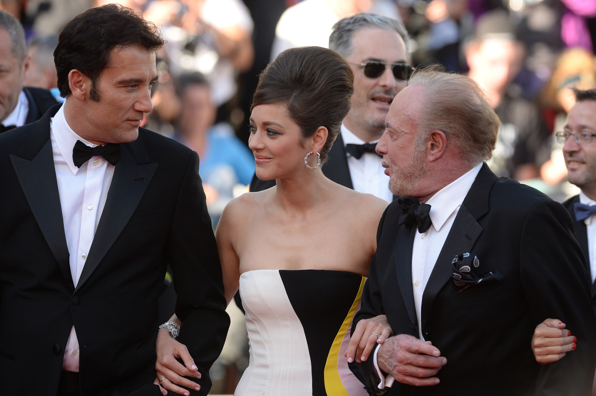 James Caan, Marion Cotillard and Clive Owen at event of Blood Ties (2013)