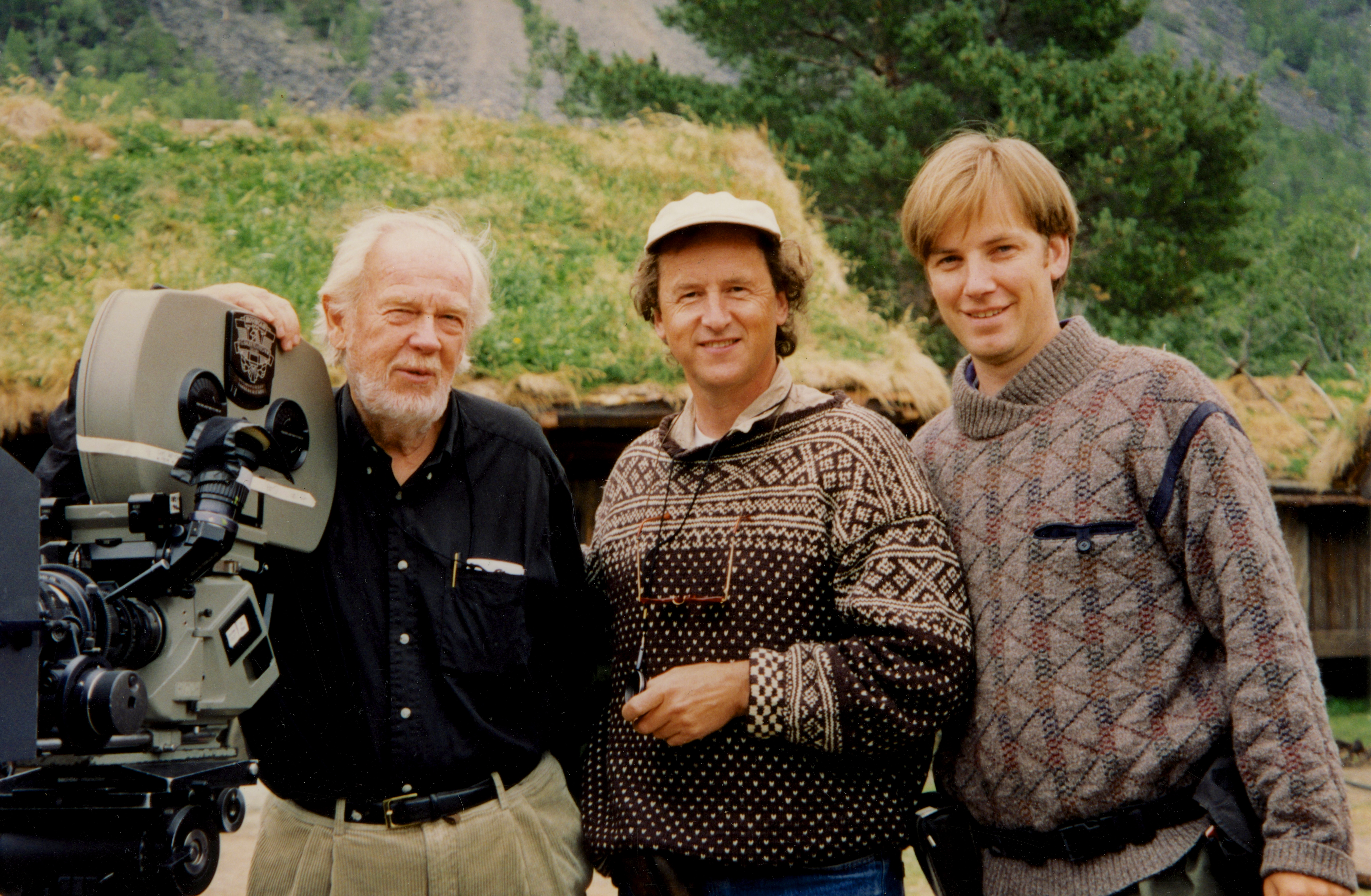 From Kristin Lavransdaughter directed by Liv Ullmann. With Sven Nykvist, ASC and camera operator Svein Krøvel