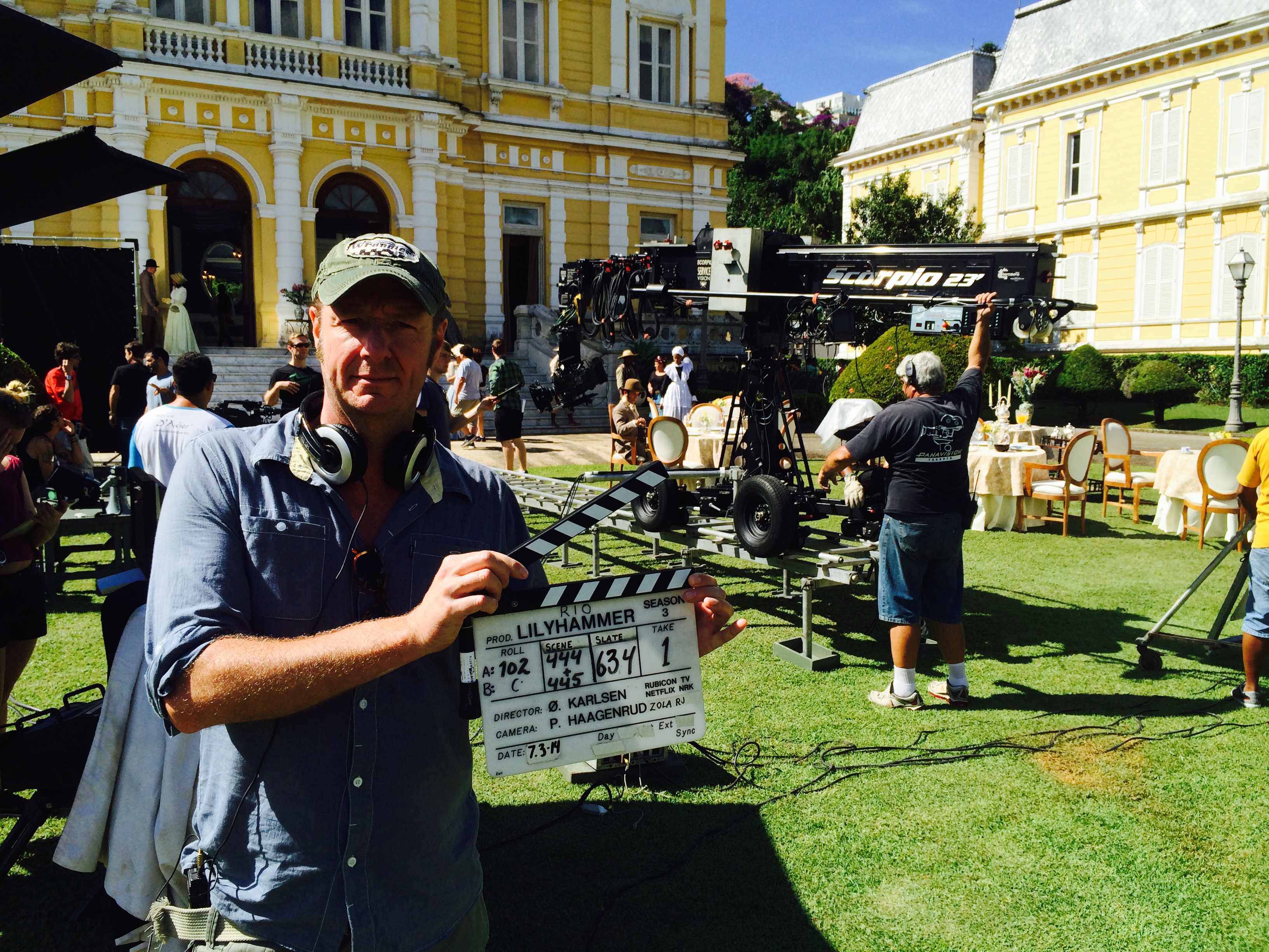 Lilyhammer Season 3. Shooting in Rio with director Øystein Karlsen