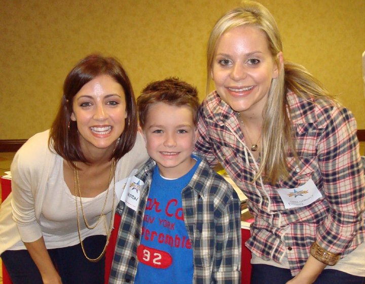 Weston McClelland & two of his casting friends; Brandy Brice & Dana Gergely from Disney Co.