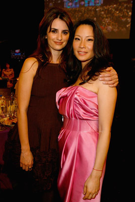 Penélope Cruz and Lucy Liu