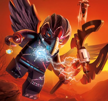 Razar the raven, of Lego's Legends of Chima, voiced by Jeff Evans Todd.
