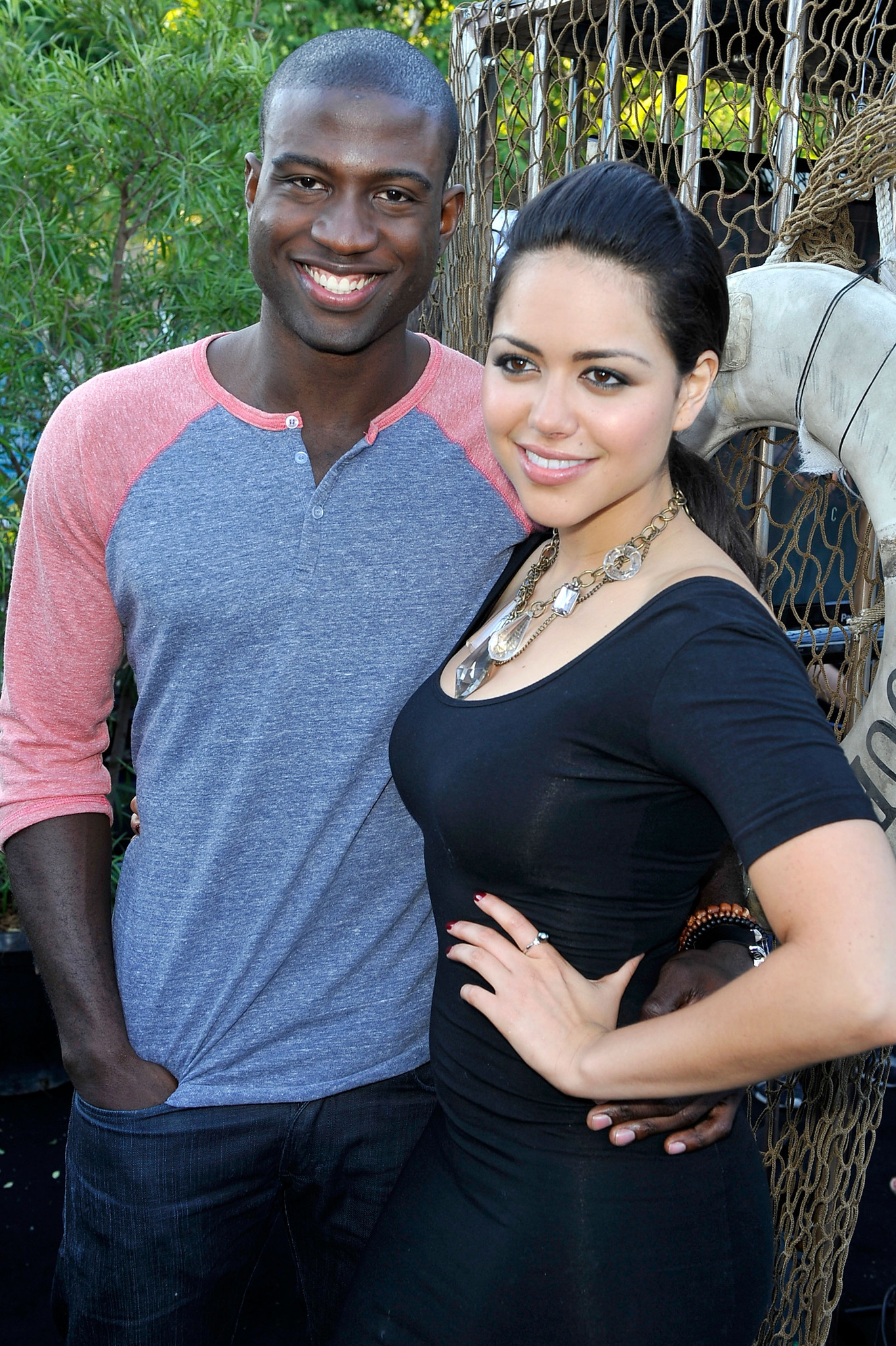 Alyssa Diaz and Sinqua Walls