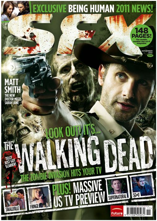 Nov, 2010 Issue #201 Cover of SFX Magazine in the U.K.