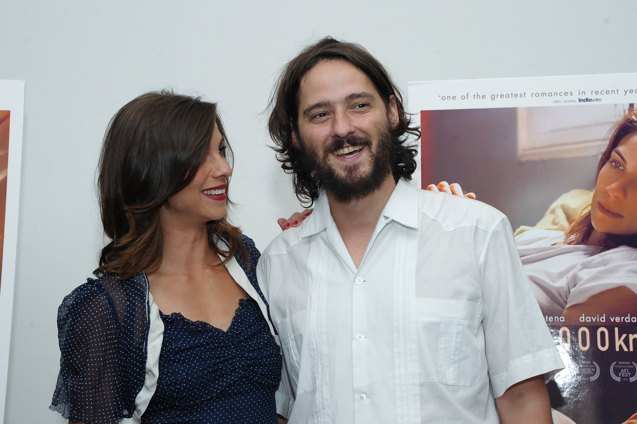 Natalia Tena and Carlos Marques-Marcet at event of 10.000 Km (2014)