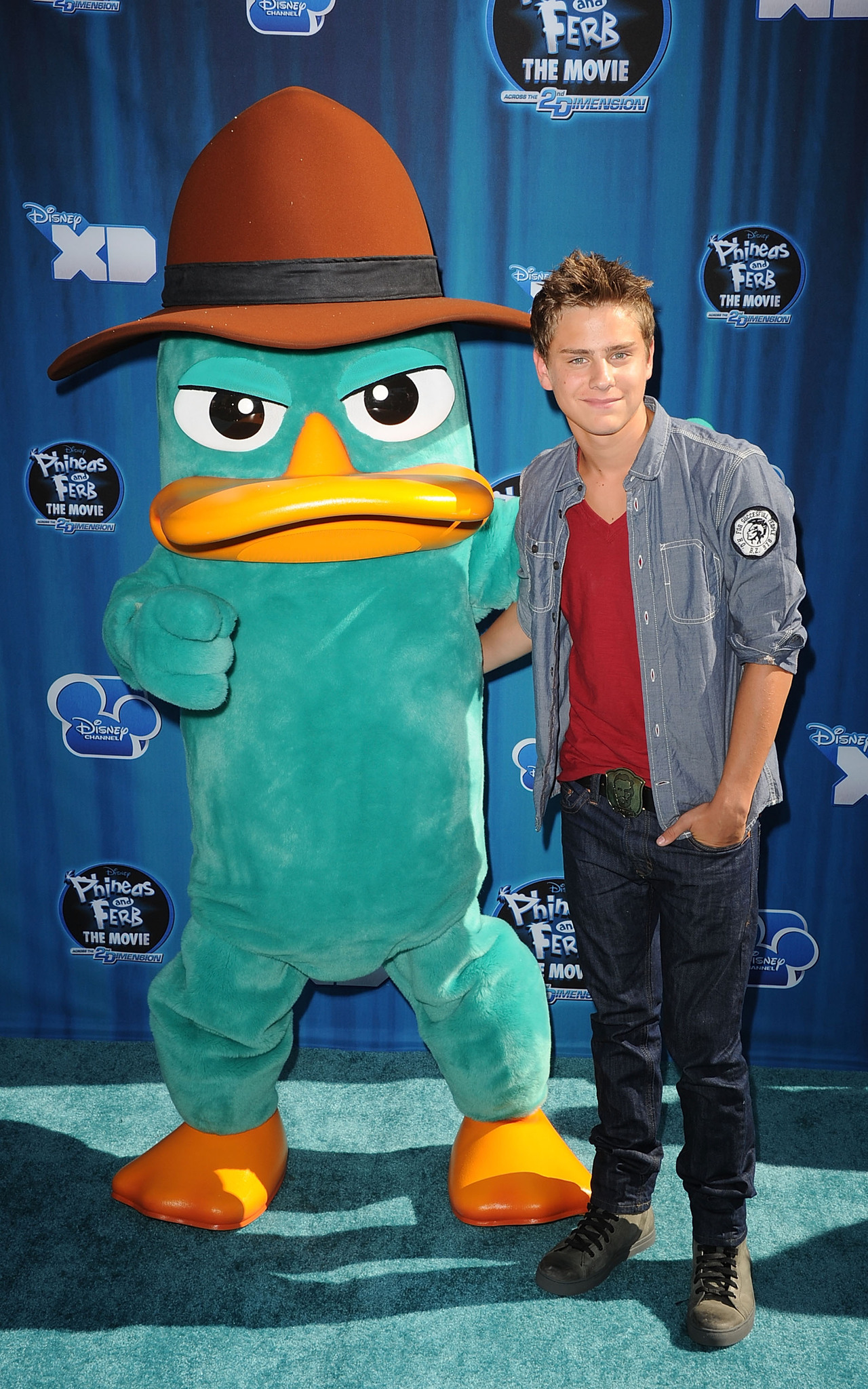 Garrett Backstrom at event of Phineas and Ferb the Movie: Across the 2nd Dimension (2011)