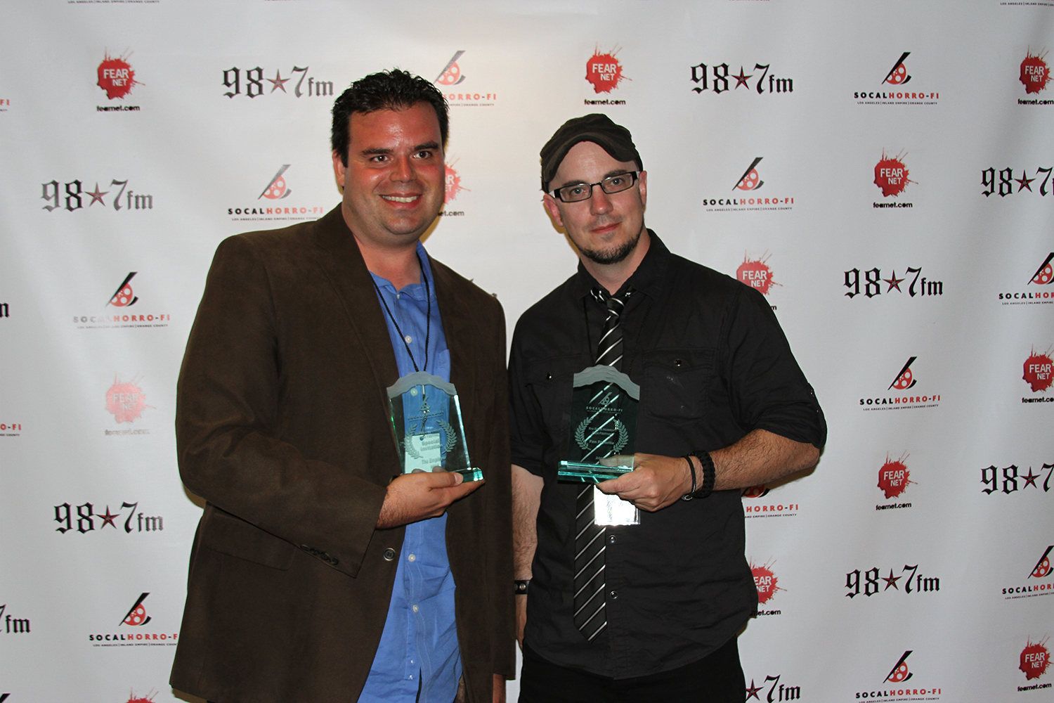 BBHFF award-winning directors Frank Merle (The Employer) and Jim Towns (House of Bad)