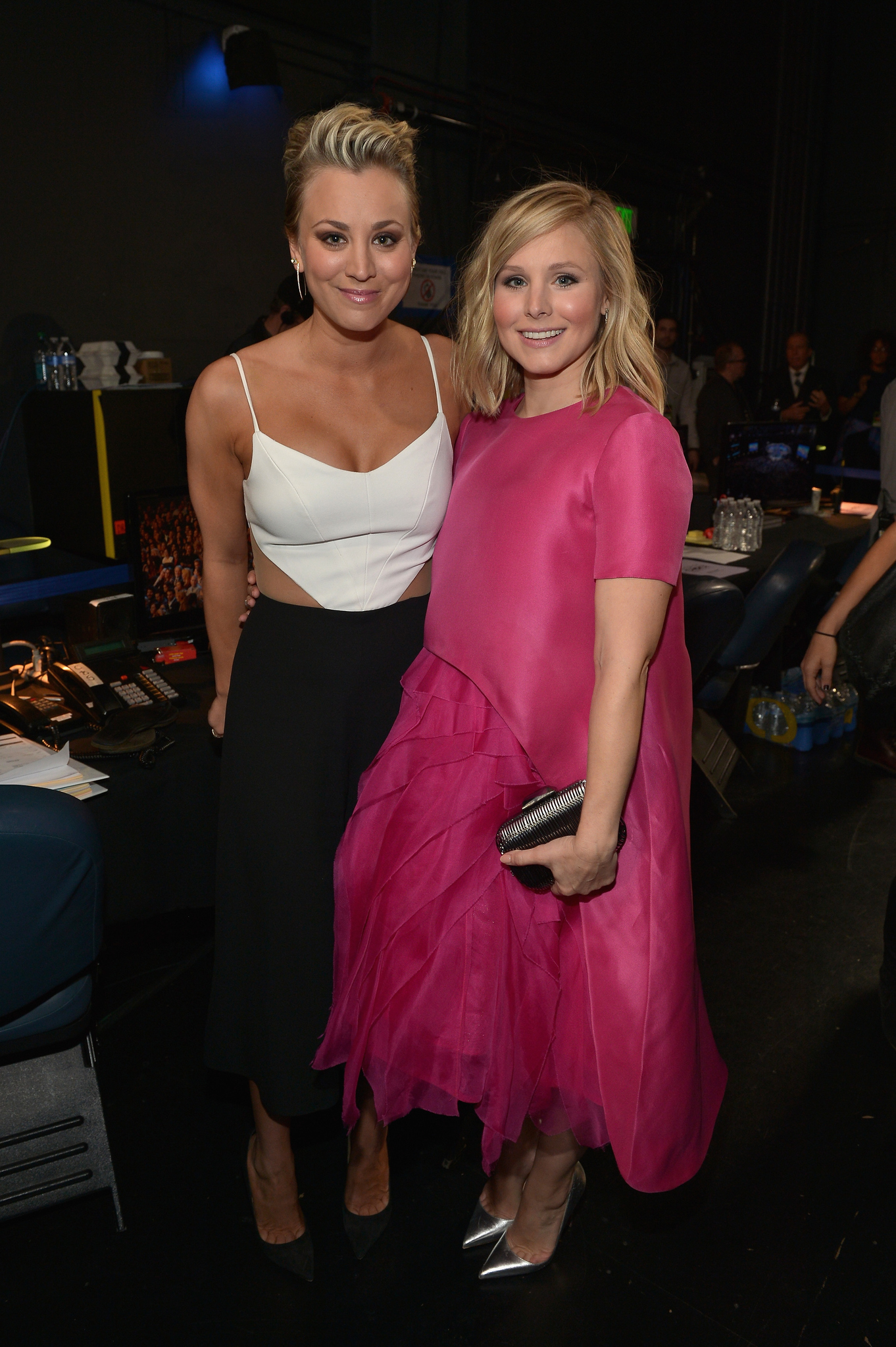 Kristen Bell and Kaley Cuoco