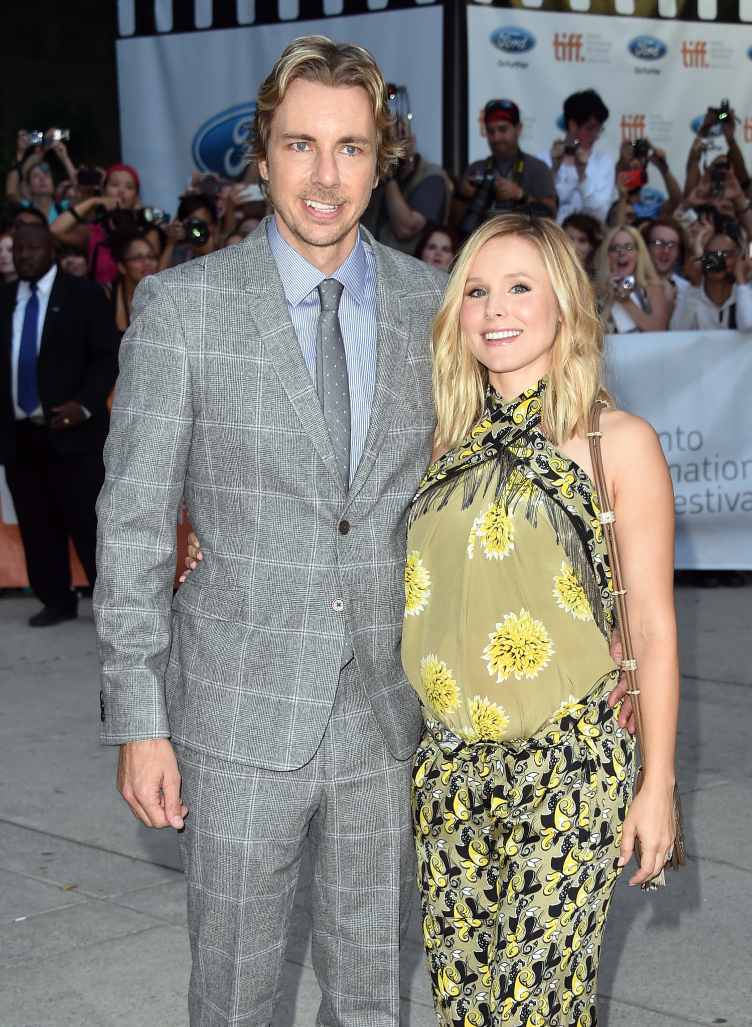 Kristen Bell and Dax Shepard at event of Teisejas (2014)
