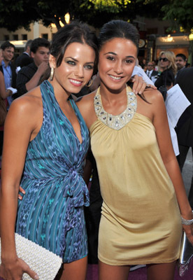 Emmanuelle Chriqui and Jenna Dewan Tatum at event of The House Bunny (2008)