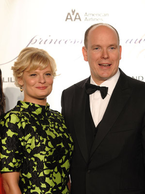 Martha Plimpton and Prince Albert of Monaco