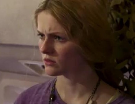 Aimee Richardson as Althea in The Sparticle Mystery