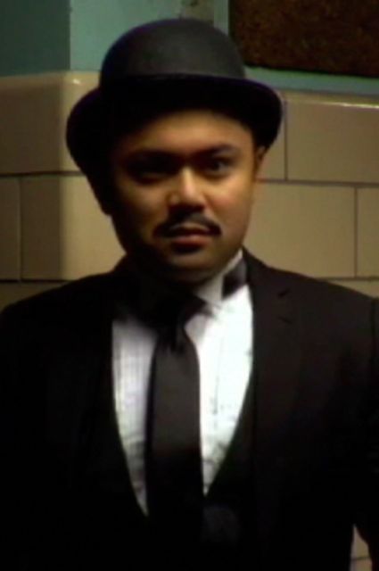 In the role of OddJob in CollegeHumor.com's GOLDEN EYE ROLES