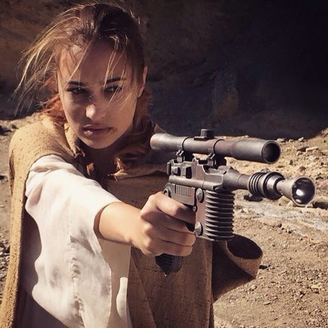 Tatum Miranda as Nyla in Rise of the Empire, The Ultimate Fan Film. 2015