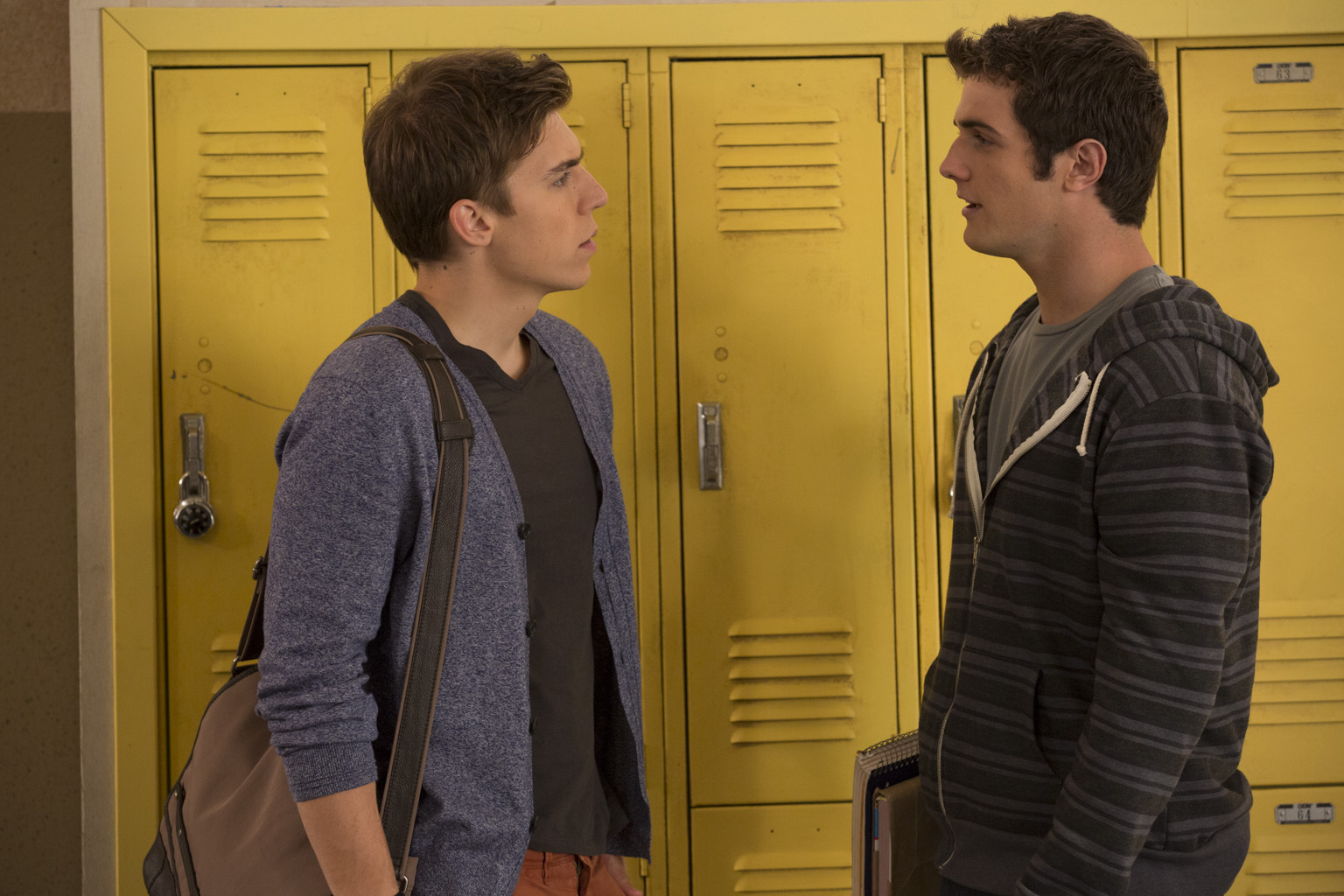 Still of Nolan Gerard Funk and Beau Mirchoff in Awkward. (2011)