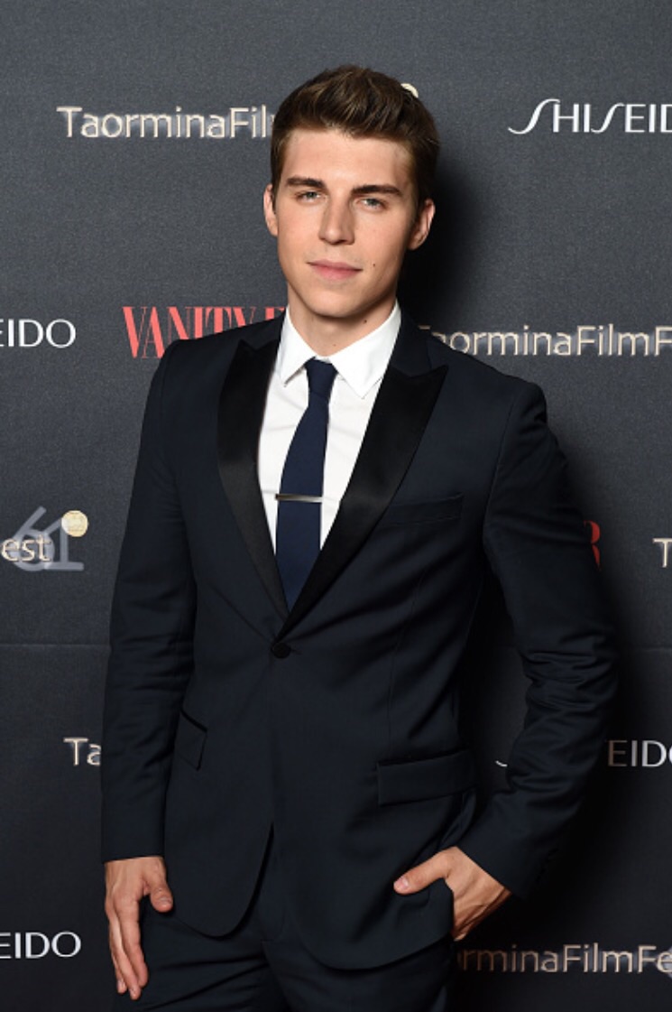 Nolan Funk attends event for Taormina Film Festival Vanity Fair Italy.