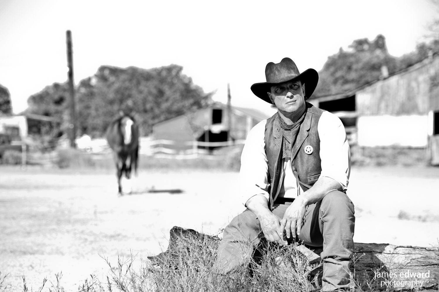 Eden Farm - Photo Shoot - Robert J Johnson, Robert Johnson Actor, Print Model, Dallas