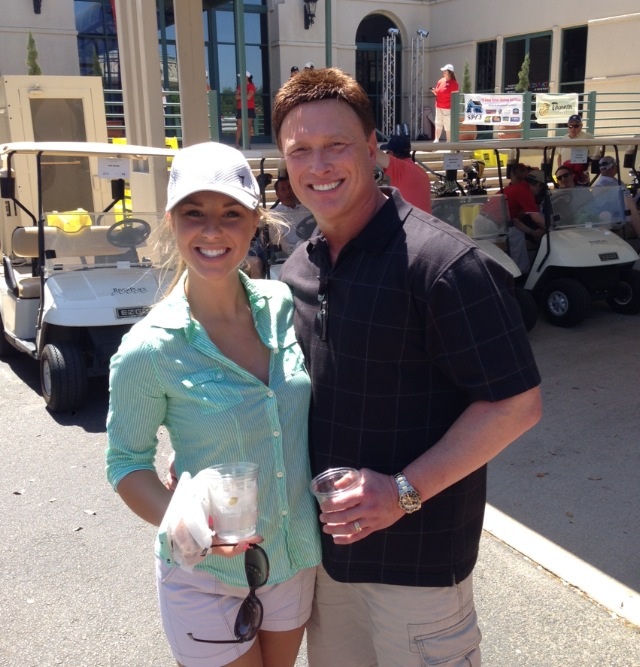 Karmas Challenge Celebrity Golf - with Actress/Model Lindsay Norman, Actor, Print Model, Dallas
