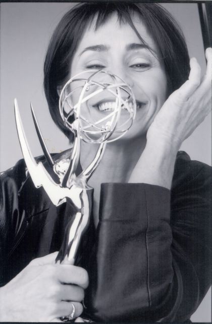Stevie Vallance is awarded a Daytime Emmy for voice-direction on over 70 episodes of Walt Disney's animated tv series, Madeline. She also voiced Miss Clavel (nun) and Genevive (dog) and hundreds of other roles. She also directed all songs (2001 Emmy).
