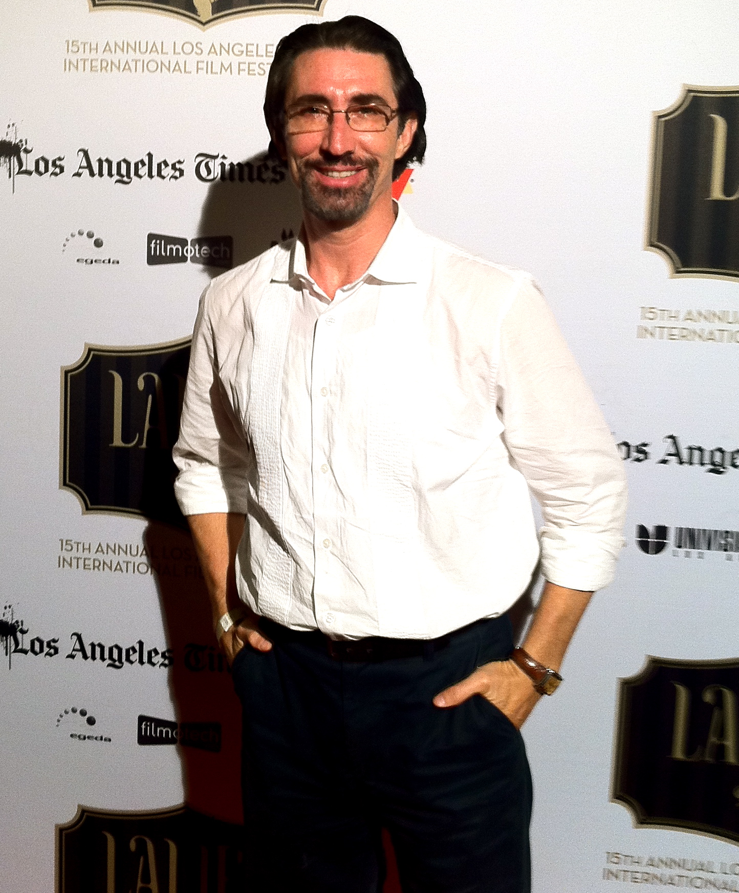 Jordi Caballero at the Los Angeles Latino Film Festival
