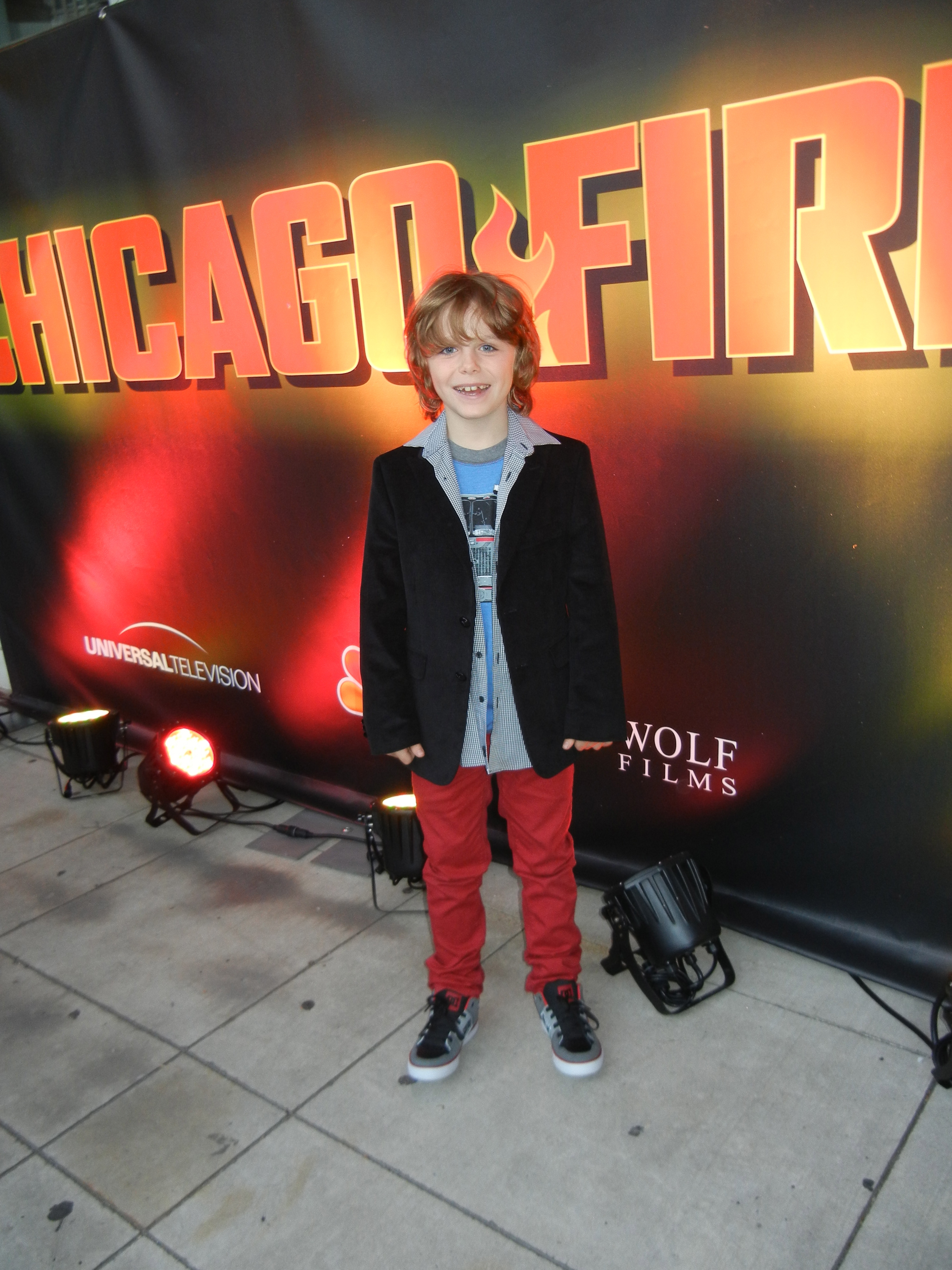 Griffin Kane at the Chicago Fire Premiere, 2012