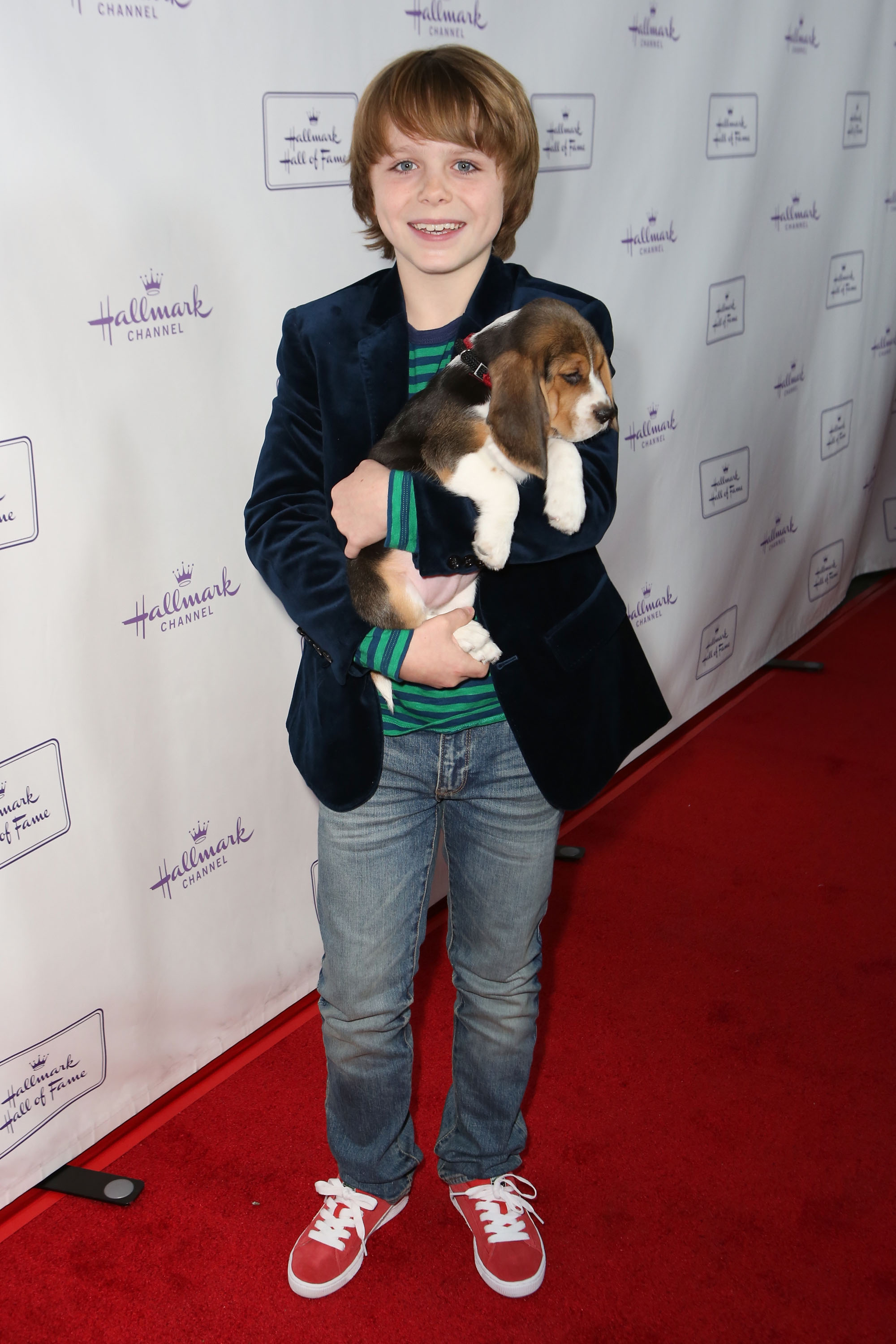 Griffin Kane at the Red Carpet Premiere for One Christmas Eve