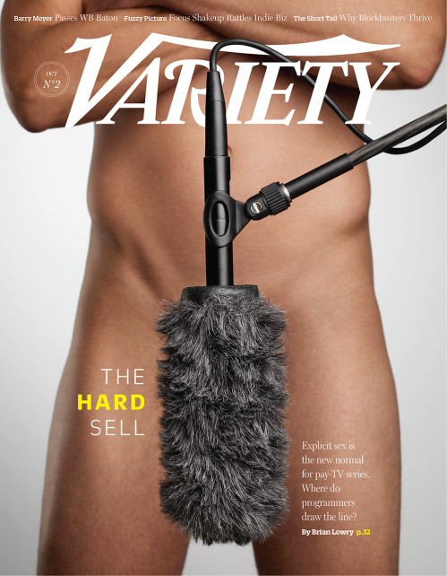 On the cover of VARIETY