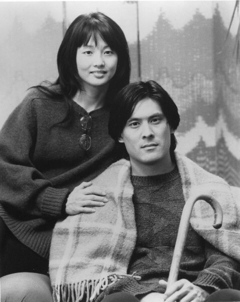 Tamlyn Tomita and Chris Tashima in 