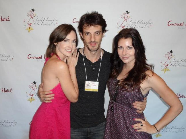 At the Lady Filmmakers Film Festival with Actor Ian Fisher & Actress Tara Batesol