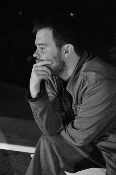 Writer/Director Michael P. Noens on the set of 