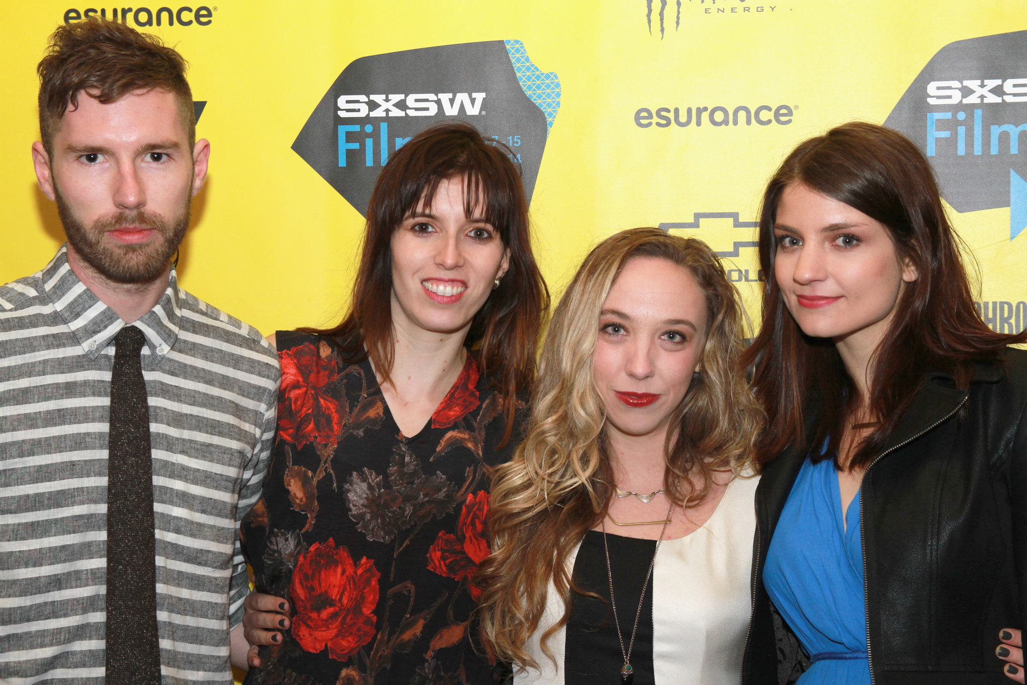 Bridey Elliott, Clare McNulty, Sarah-Violet Bliss and Charles Rogers at event of Fort Tilden (2014)