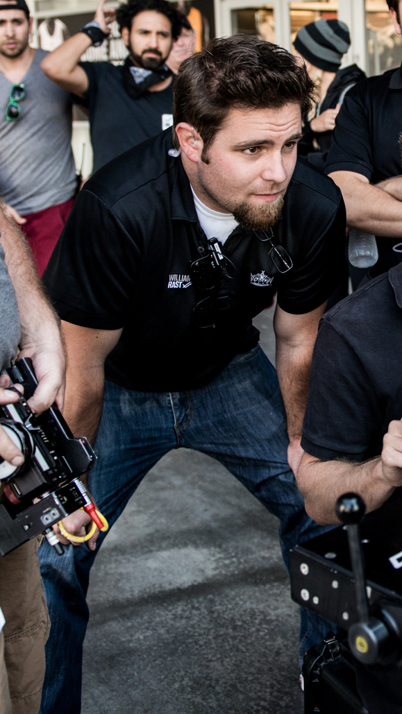 Aaron Brenner in 2013 during production on a shoot for the LA Kings at STAPLES Center in Los Angeles, CA.