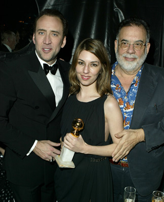 Nicolas Cage, Francis Ford Coppola and Sofia Coppola