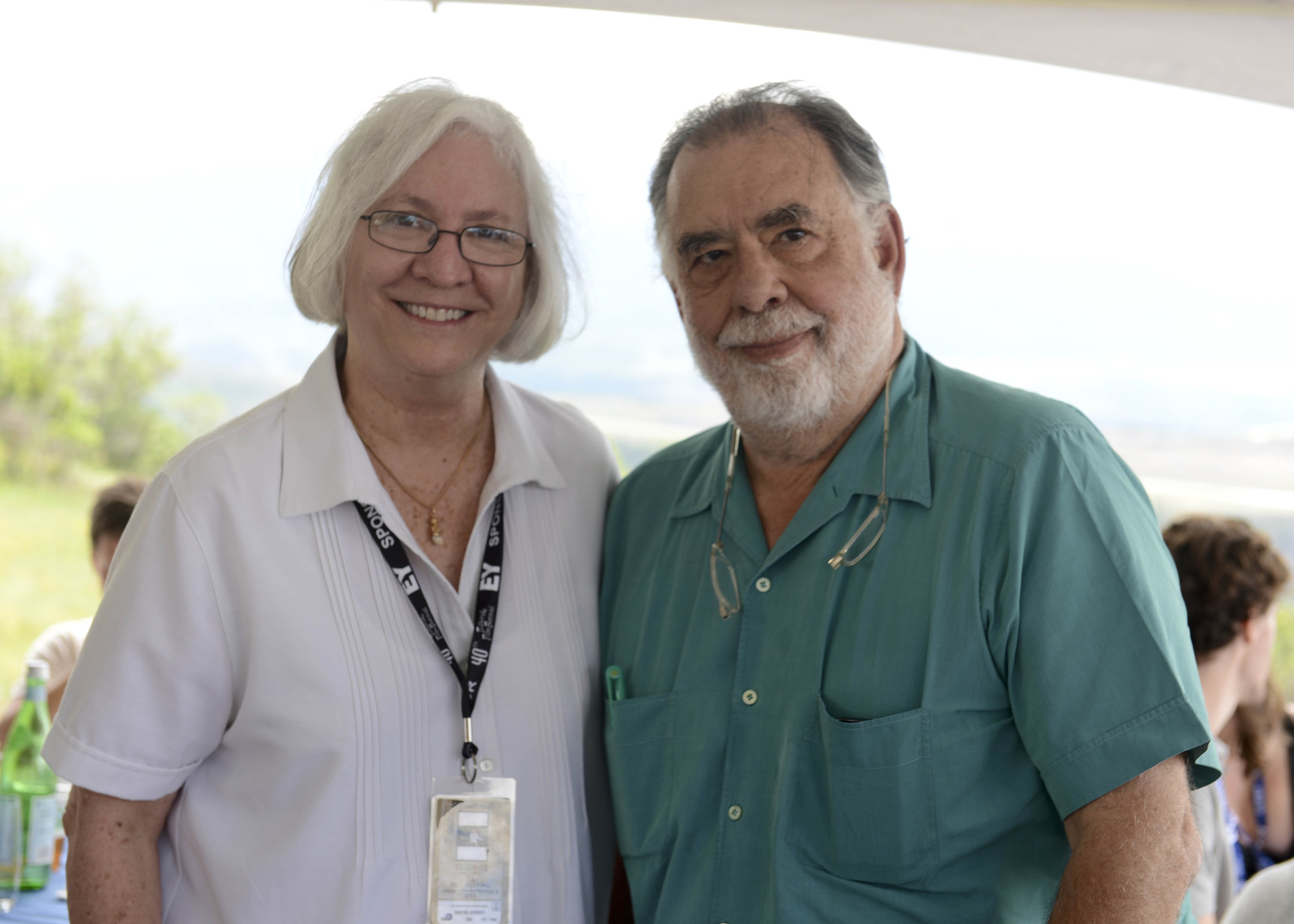 Francis Ford Coppola and Teri Schwartz