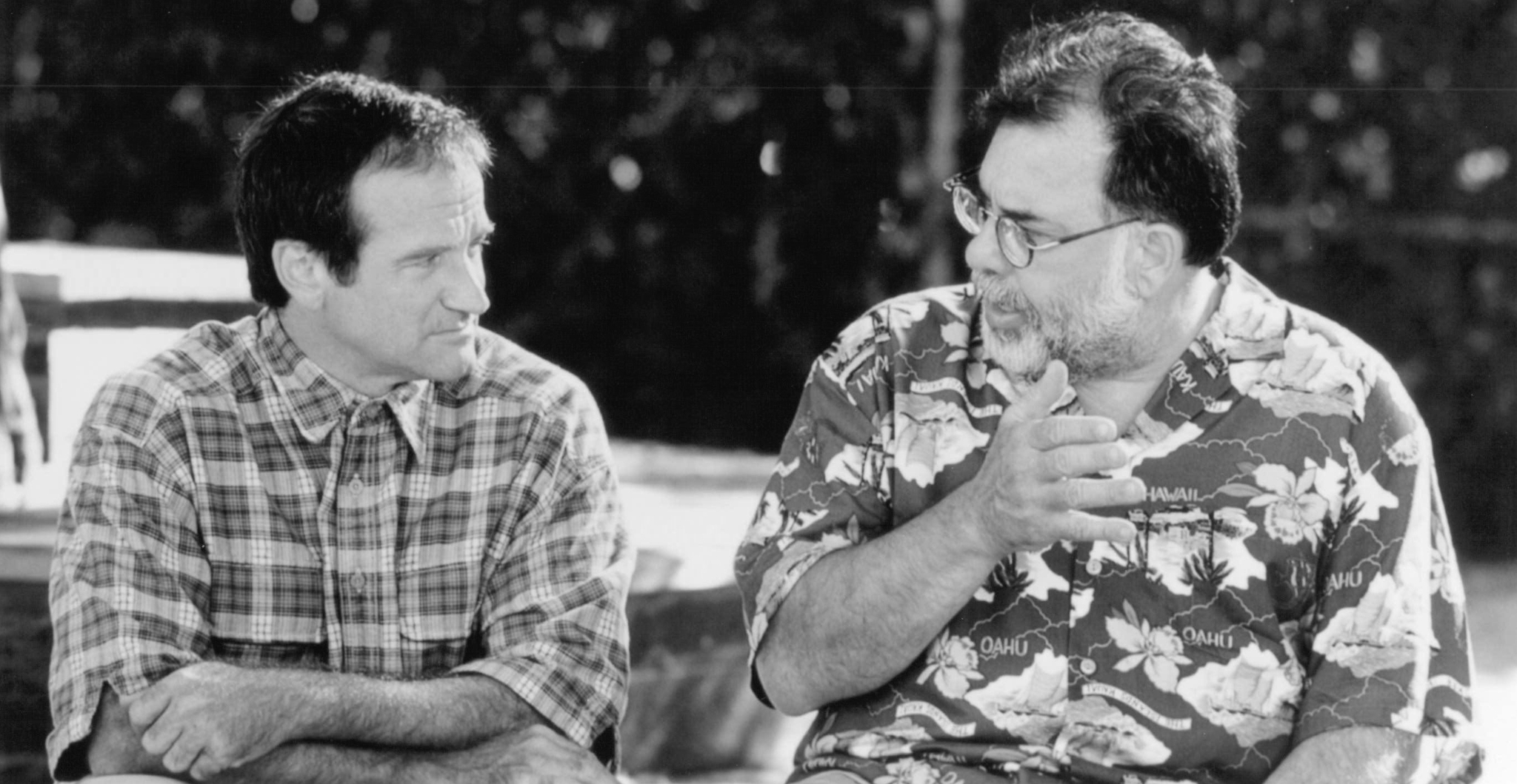 Still of Robin Williams and Francis Ford Coppola in Jack (1996)