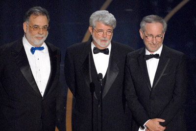 George Lucas, Steven Spielberg and Francis Ford Coppola at event of The 79th Annual Academy Awards (2007)